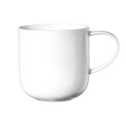 Henkelbecher "Rounded" weiß 400ml