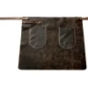 Hüftschürze Antikleder Gr.2 70x55cm braun