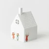 Himmlische Schwestern „Lichthaus", LED, 7,5x7x12cm