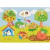 Hintergrundbildpuzzle Im Garten
