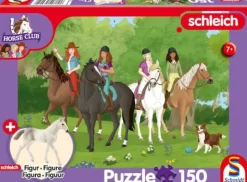 Holstein Fohlen mit Add-on - Puzzle 150 Teile