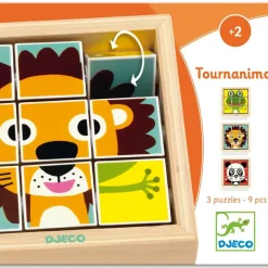 Holz Puzzle: Touranimo 9 Teile