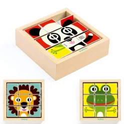 Holz Puzzle: Touranimo 9 Teile