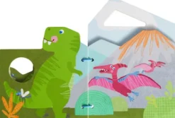 Holz-Babybuch Dinos