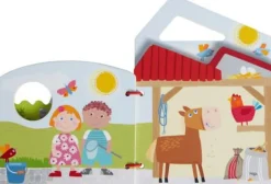 Holz-Babybuch Traktor
