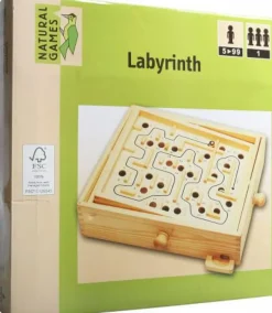 Holz Labyrinth 30x25,5cm