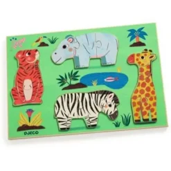 Holzpuzzle: Coucou Tigre