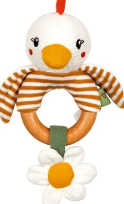 Holz-Ringrassel Huhn - Little Wonder