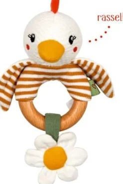 Holz-Ringrassel Huhn - Little Wonder