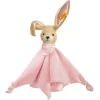 Hoppel Hase Schmusetuch 28cm rosa
