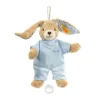 Hoppel Hase Spieluhr 20cm blau