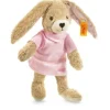 Hoppel Hase Stofftier 20cm rosa
