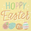 HOPPY yellow Lunch-Servietten L 961870
