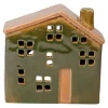 House Ceramic Green 13cm
