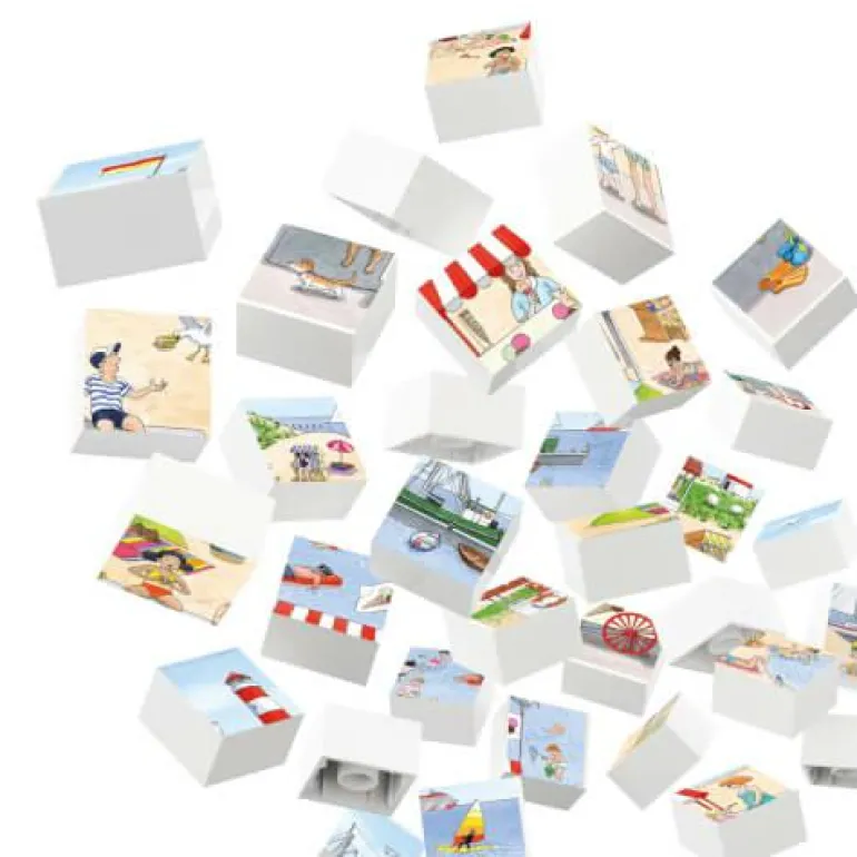 HUBELINO Puzzle Ausflug zum Badestrand (35-teilig)