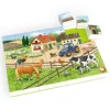 HUBELINO Puzzle Leben auf dem Bauernhof (35-teilig