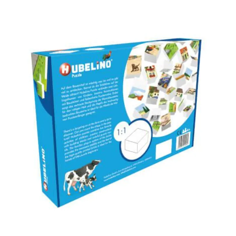 HUBELINO Puzzle Leben auf dem Bauernhof (35-teilig