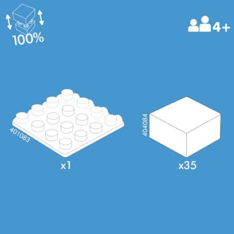 HUBELINO Puzzle Leben auf dem Bauernhof (35-teilig