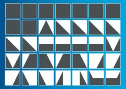HUBELINO Tangram Knobelspiel
