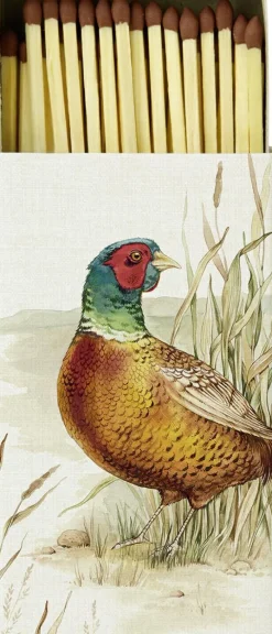 HUNTED PHEASANT Cream Streichholzschachtel MBL1012