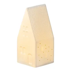 Häuschen LED „Zuhause", L.5cm, B.5cm, H.11cm