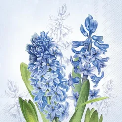 HYACINTH Blue Lunch-Servietten L1033540