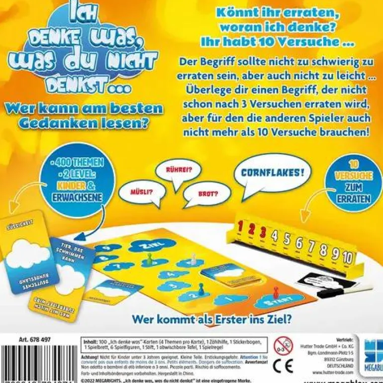 Ich denke was, was du nicht denkst…