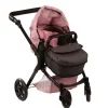 2in1 Wagen grau/pink