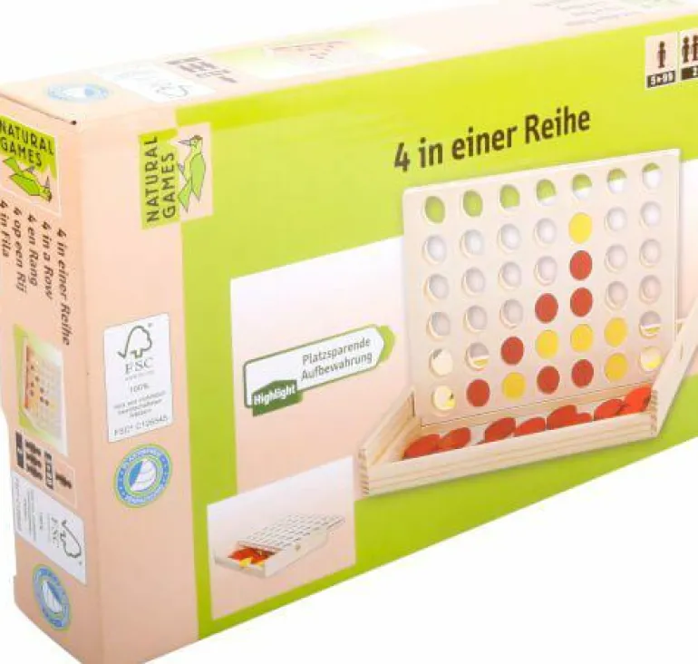 4 in einer Reihe