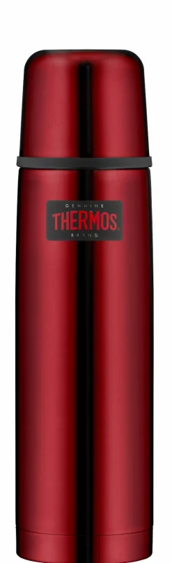 Isolierflasche Cranberry red pol 0,75L