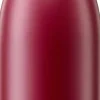 Isolier-Flasche Edelstahl 0,5l Bordeaux
