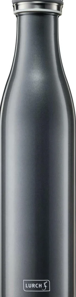 Isolier-Flasche Edelstahl 0,75l Anthrazit-metallic