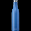 Isolier-Flasche Edelstahl 0,75l Azur