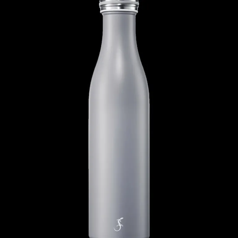 Isolier-Flasche Edelstahl 0,75l Jura Grey