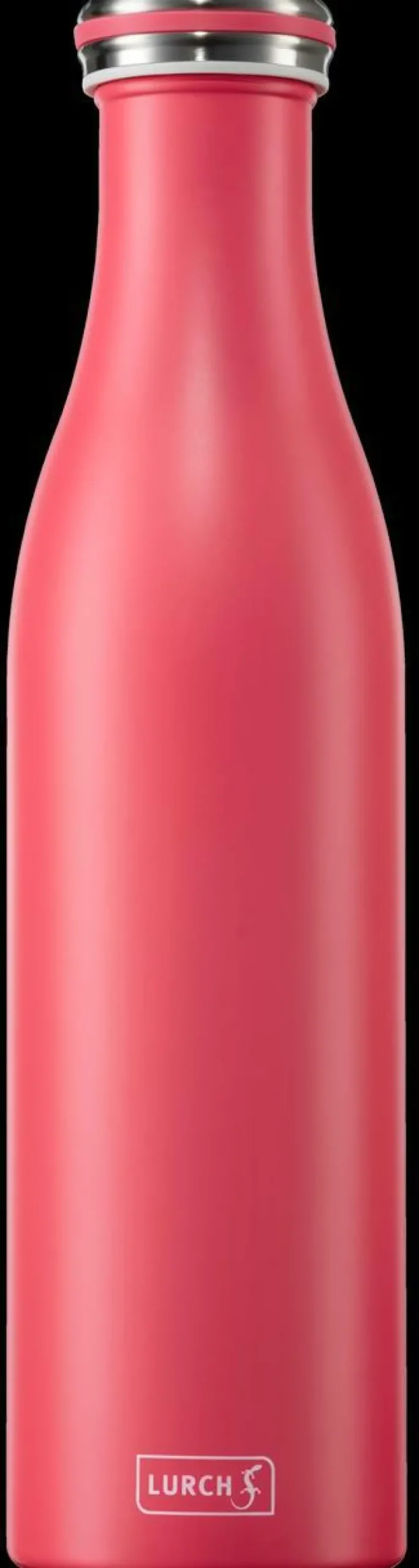 Isolier-Flasche Edelstahl 0,75l Pink