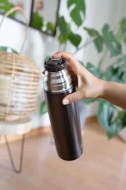 Isolierflasche Perfect automatic grey 0,75L