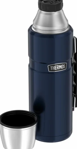Isolierflasche Stainless King blue 1,2L