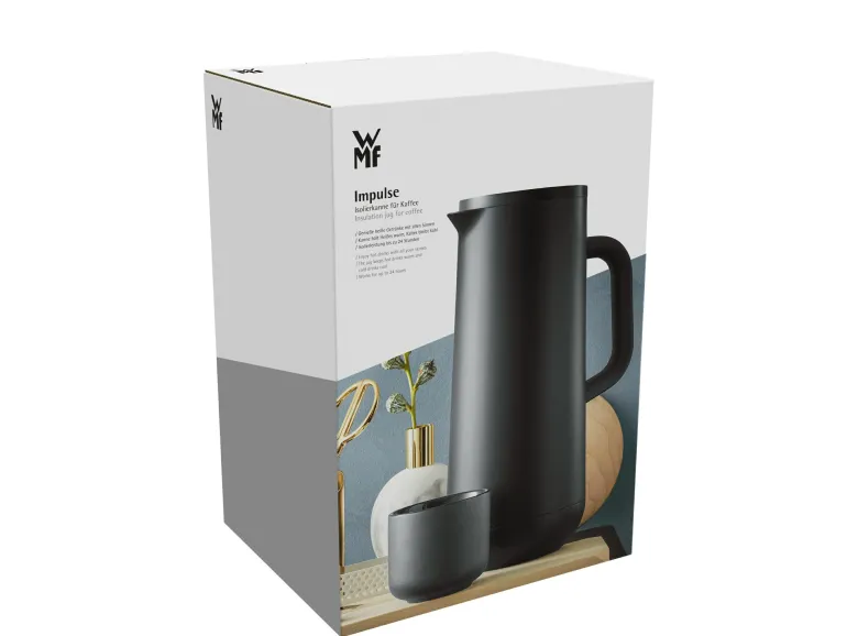 Isolierkanne IMPULSE schwarz KAFFEE