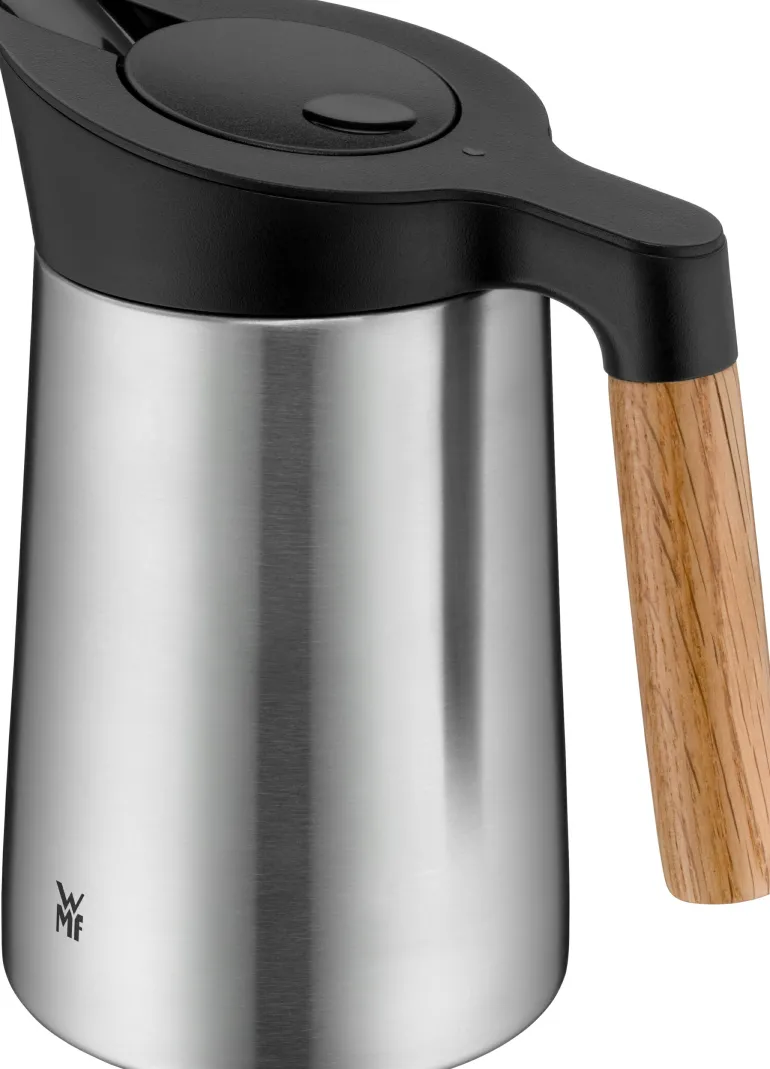 Isolierkanne Kineo 0,6 l m.Holzgriff