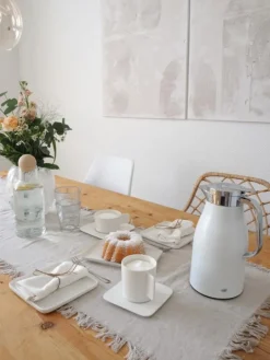 Isolierkanne Skyline Coconut white 1L