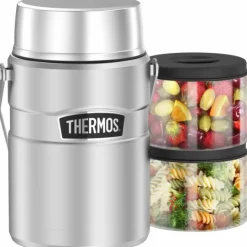 Isolier-Speisegefäß Stainless King Edelstahl 1,2L