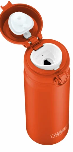 Isolier-Trinkflasche Ultralight glowing orange mat