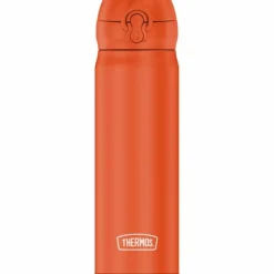 Isolier-Trinkflasche Ultralight glowing orange mat