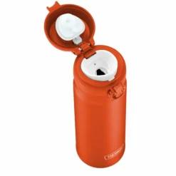 Isolier-Trinkflasche Ultralight glowing orange mat