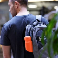 Isolier-Trinkflasche Ultralight glowing orange mat