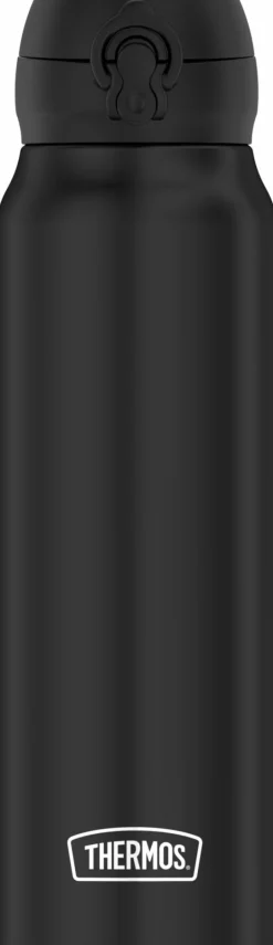 Isolier-Trinkflasche Ultralight Bottle Charcoal bl