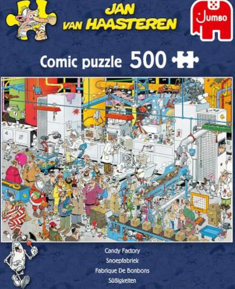 Jan van Haasteren: Süßigkeiten Fabrik - Puzzle 500