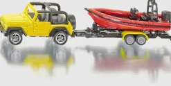 Jeep mit Boot, sortiert 1658