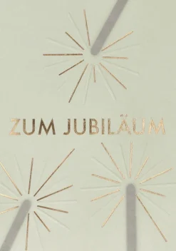Jubiläumskarte Zum Jubiläum