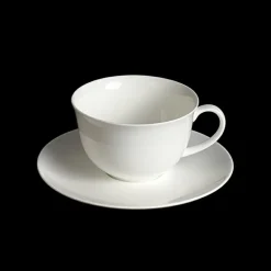 Kaffee Obertasse 0,28 l Fine Dining Weiß Fine Bone